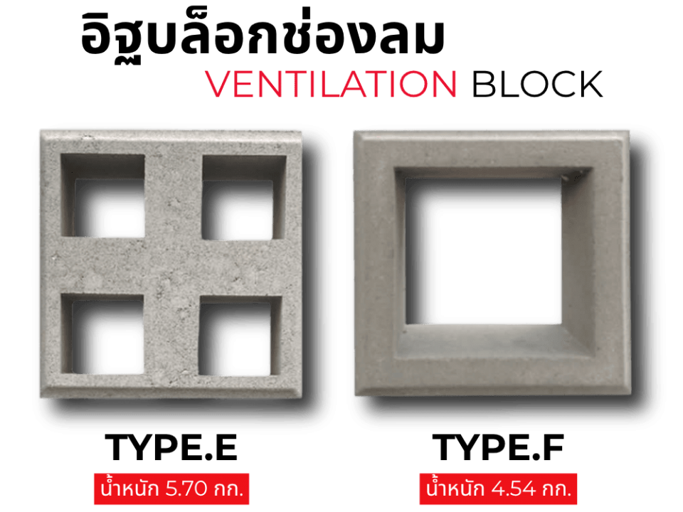 จำหน่ายอิฐบล็อกช่องลม